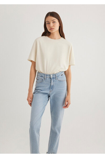 Mavi 2er-Pack Basic-T-Shirts für Damen mit normaler Passform 1611366 -70072