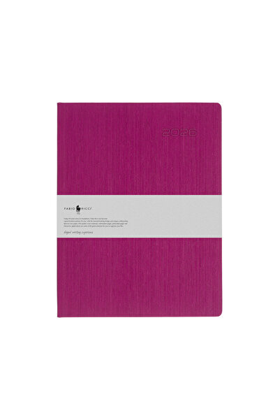 Fabio Ricci 19x25cm Lepidus Mor Haftalık Ajanda 1034 - 2026