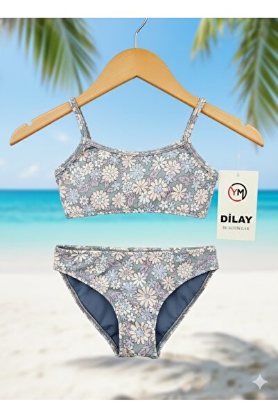 YT DİLAY Çocuk  Büstiyer Bikini Takımı