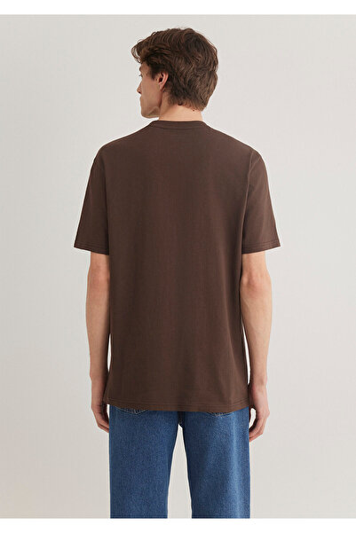 Mavi Bugs Bunny εμπριμέ καφέ μπλουζάκι - Loose Fit