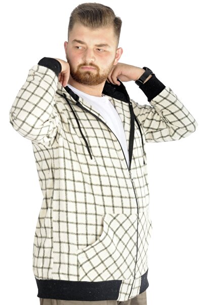 ModeXL Mode Xl Ανδρική τσέπη με κουκούλα ξυλοκόπος 21574 εκρού