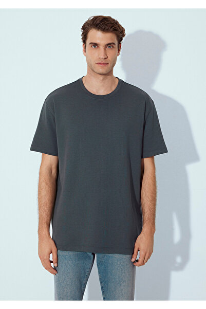 Mavi Μπλουζάκι Μαύρο Πράσινο Basic Loose Fit / Χαλαρή Άνετη Κοπή 0612731-71598