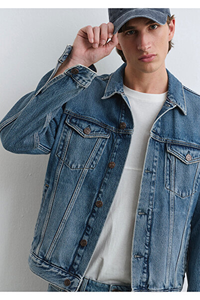 Mavi Ray Classic Denim Vintage Indigo Blue Jean Jacket 0110273-89412