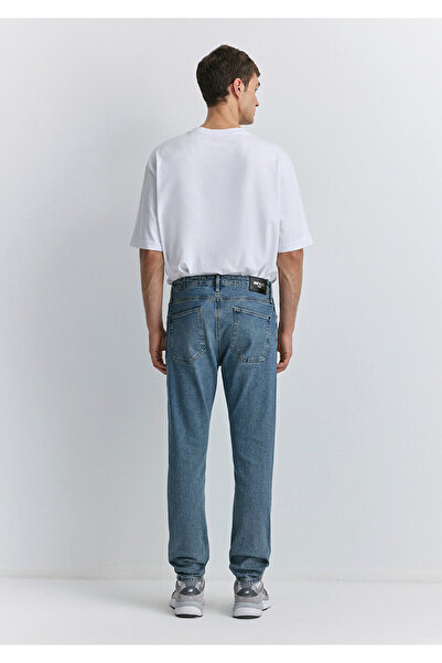 Mavi Μιλάνο Μπλε Μαύρο Misty BlueGrey Jean παντελόνι 0081089344