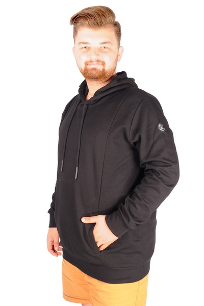 ModeXL Mode Xl Чоловічий світшот Kapson Steellock Md 21506 Чорний