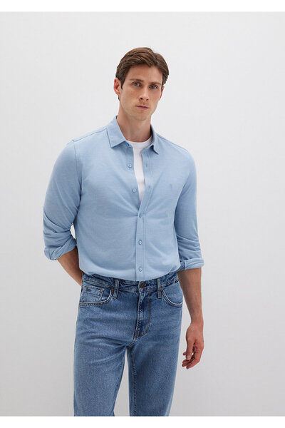 Mavi Pletená košile - střih sedící na těle 0210294 -70730