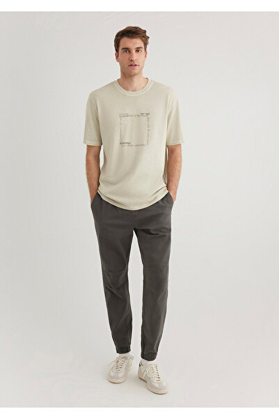 Mavi Printed Beige T-Shirt Loose Fit / Relaxed Fit 0612553-70322