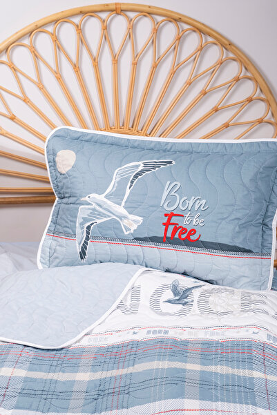 Clasy Ranforce 100% бавовняний комплект постільної білизни для односпального ліжка Ocean