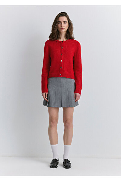 Mavi Pleated Gray Skirt 1310622-88468