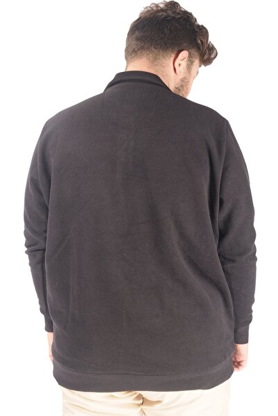 ModeXL Mode Xl Чоловічий світшот Polo Selanik Embroidered 20442 Чорний