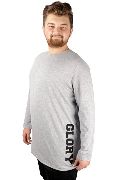 ModeXL Mode Xl Μπλουζάκι μεγάλου μεγέθους Crew Neck Glory 21193 Grimelanj