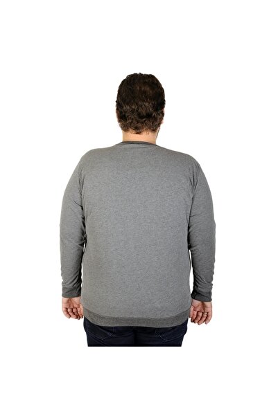 ModeXL Mode Xl Великий розмір Чоловічий світшот London Britain 19133 Атласний