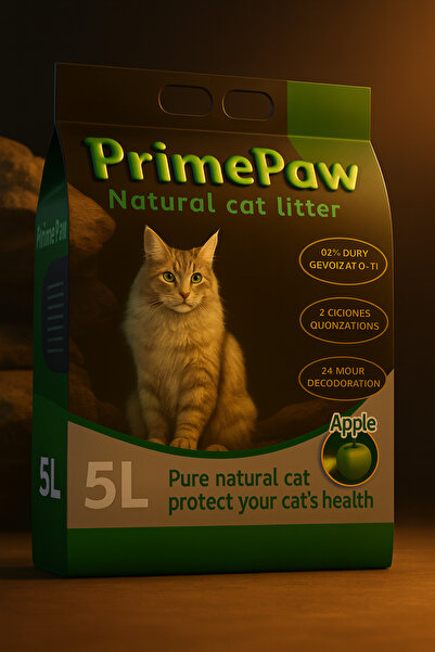 ELMA Grade B bentonite cat litter 5L