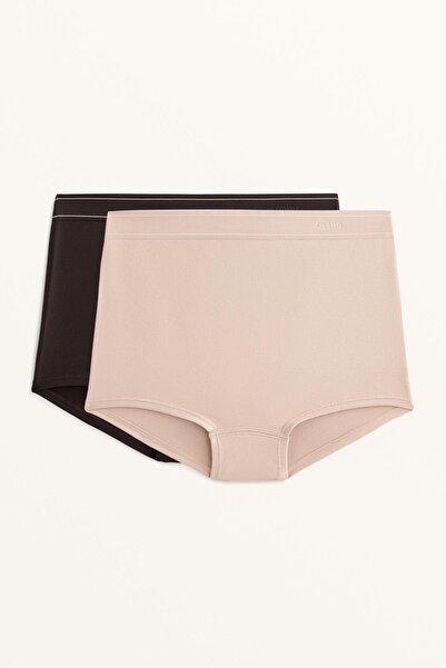 Oysho 2 seamless soft-touch shortie briefs
