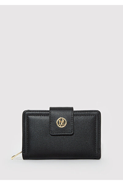 Mavi Black Wallet with m Logo Detail 1912765 -900