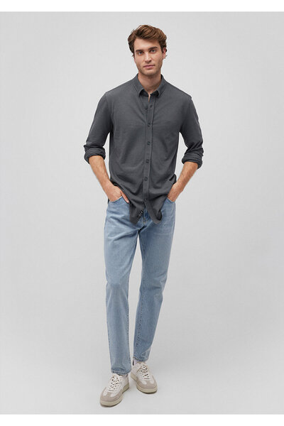 Mavi Men's LonG Sleeve Shirt - Moss Green 0211092 -71598