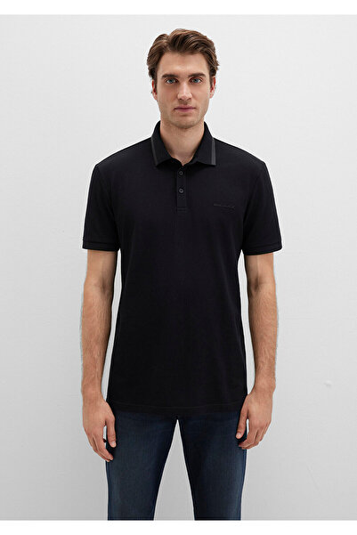 Mavi Černé Polo tričko Slim Fit / Slim Fit 0611829 -900