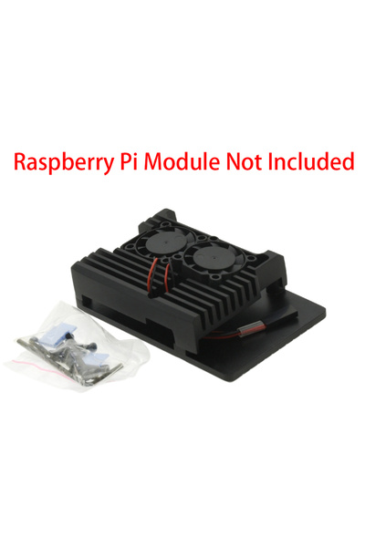 Choice علبة ICGOICIC Pi 4 مع مروحة لـ Raspberry Pi 4 و 3 Model B و 3B Plus، م...