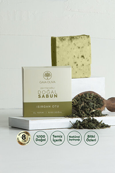 Gaia Oliva Isırgan Otlu ve Zeytinyağlı El Yapımı Doğal Sabun