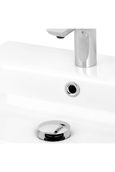 Maison Mex Baterie lavoar, MOONI, L.10.8 l.10.8 H.13.9 cm, cromat