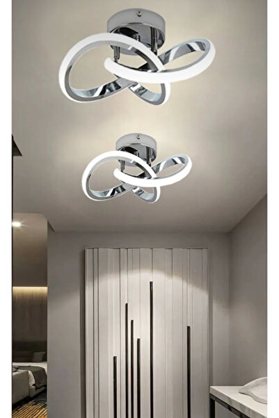 Fico Home Modern Plafonyer Salon Mutfak Oturma Odası Avize Boomerang Led Aviz...