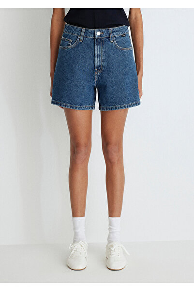 Mavi Verna 90s Shaded Deep Blue Jean σορτς 1410059-87080