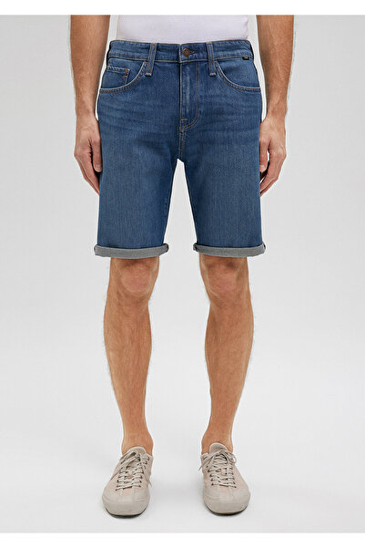 Mavi Brian Street Shaded Indigo Blue τζιν σορτς 0418487143