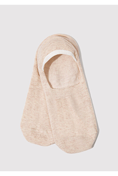 Mavi 2 Pack Ecru and White Ballerina Socks 092594 -34523