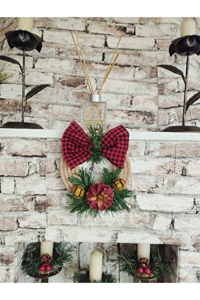 bayram taşcıoğlu home desing Small Size Gift Christmas Pine Cone Garland Door Wall Ornament