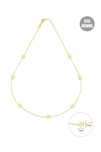 KURSHUNI Andromeda, 925 Ayar Gümüş Kolye.