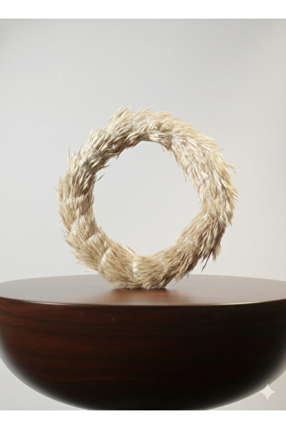 Er Loom doğal Çalı Kapı Süsü Çelengi 17cm