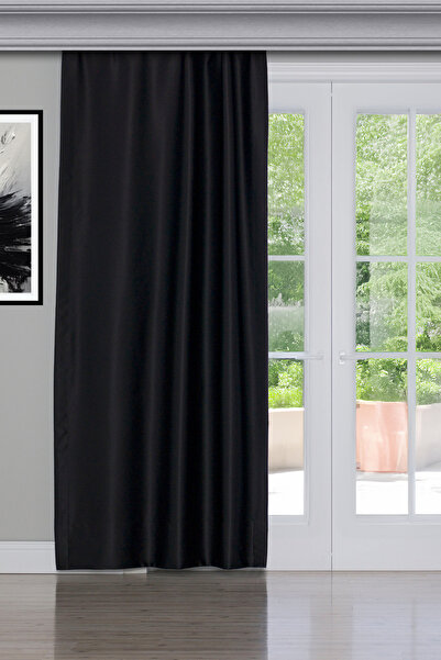 Gauze Fabric Design Blackout Fon Perde Siyah Karartma Özellikli