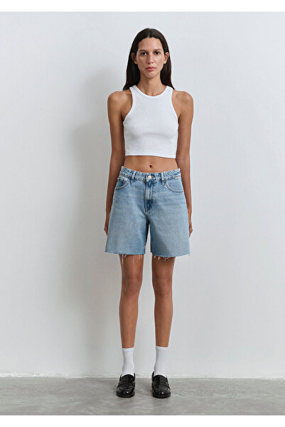 Mavi Lidia Real Blue Vintage Indigo Mavi Σορτς 1410145-87088