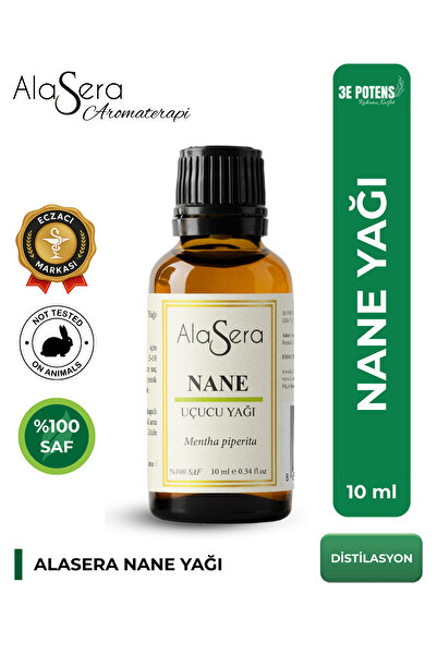 Ala Sera ألاسيرا 10 مل زيت النعناع النقي 100%