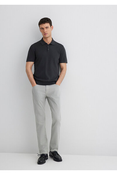 Mavi MArcus Schwarz - Hellgraue Gabardinehose 0035181548