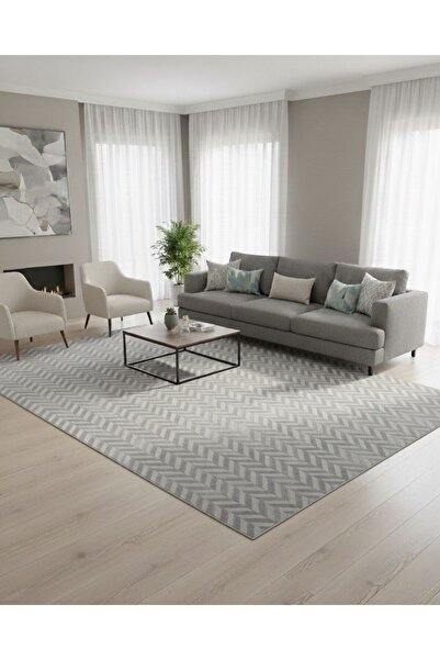 EVMÇEYİZ PELUŞ HALI MAKİNEDE YIKANABİLEN MODERN HALI YOLLUK