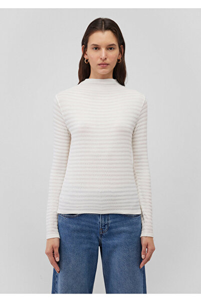 Mavi Tricou alb texturat Slim Fit / Slim Fit 1612026 -70057