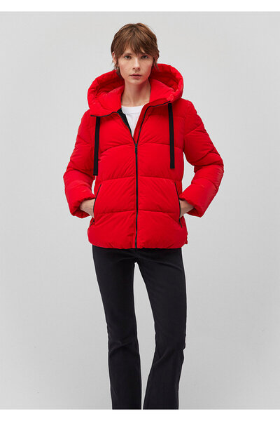 Mavi Hooded Red Puffer Jacket 1110043-81773