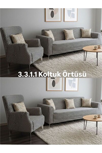 SENNORA 3.3.1.1 Koltuk Örtüsü Takımı Kaplama - Strec - Kılıf - Sofa Cover
