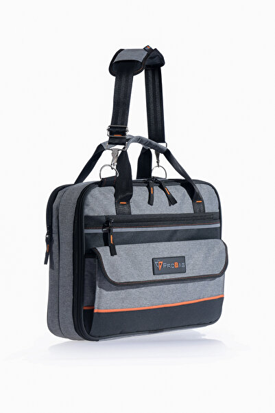 Probag 36 Compartment Technician Bag |   Laptop and Suitcase |   Water Resistant |   With Shoulder Strap