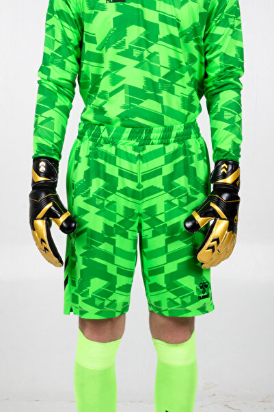 hummel Line Kaleci Şort Neon Yeşil