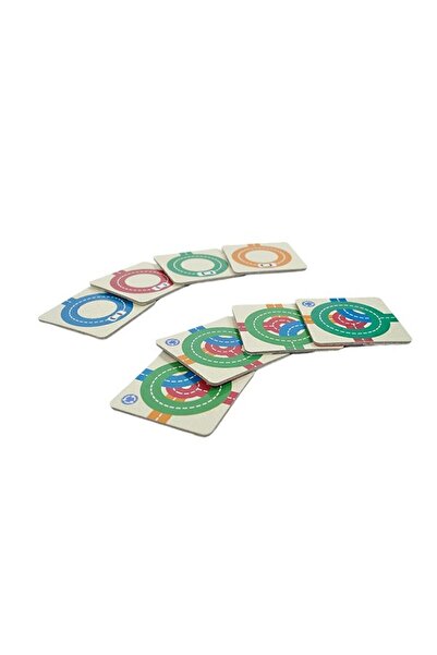 TÜZDER Road Game - Age 5+ 2-4 Players Intelligence and Mind Game