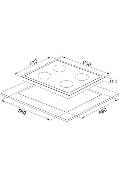 Alveus Sardunya 2'li Beyaz Ankastre Set
