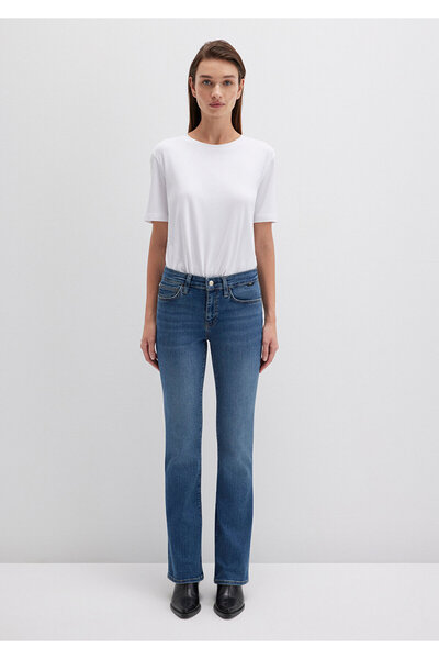 Mavi Molly Casual Vintage Indigo Blue Jean Kalhoty 1013683650