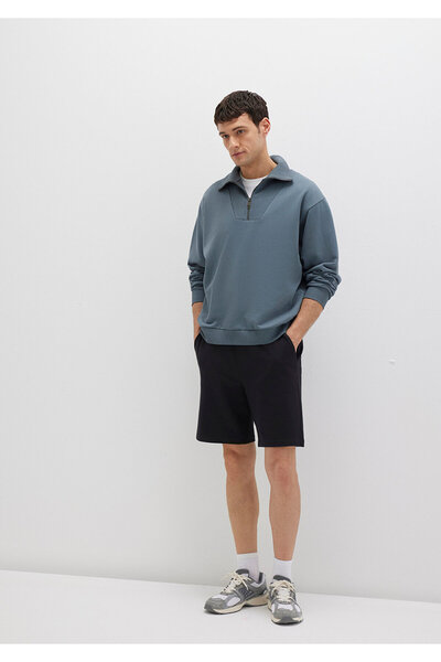 Mavi Black Knitted Shorts 066935-900