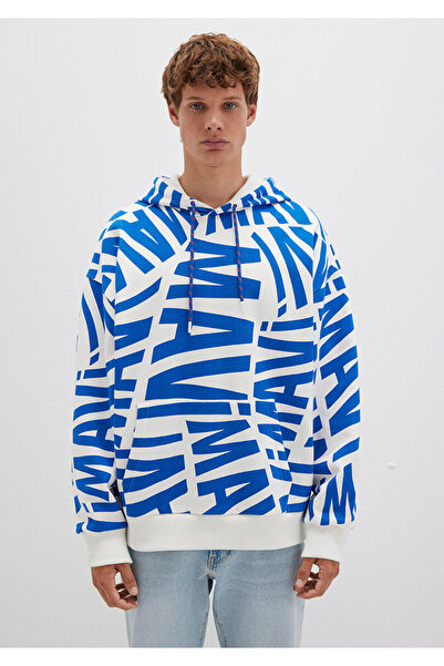 Mavi Bedrucktes Kapuzen-Sweatshirt 0610121-620