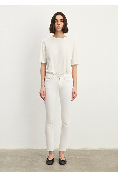 Mavi Ada Casual Vintage Λευκό Jean Παντελόνι 1020581363