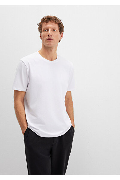 Mavi Stretch White Basic T-Shirt Regular Fit / Κανονική εφαρμογή 0610252 -620