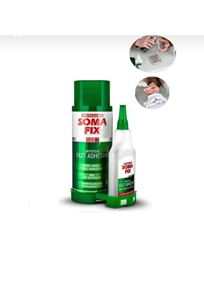 Somafix 400 ML Ahşap, MDF, plastik, sunta, metal, kauçuk ve birçok yüzeyde gü...