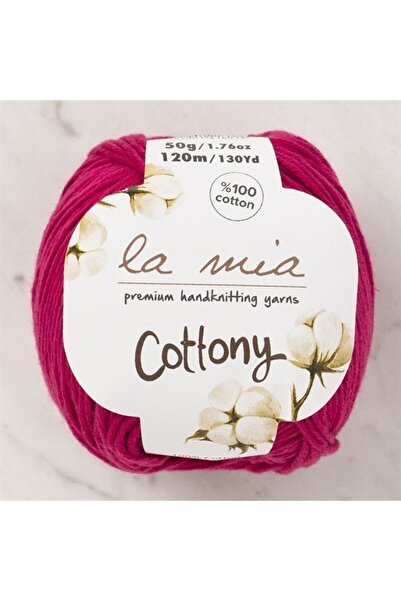 sylar حبل محبوك يدوي للأطفال باللون الفوشيا من La Mia Cottony - P24 - 33656